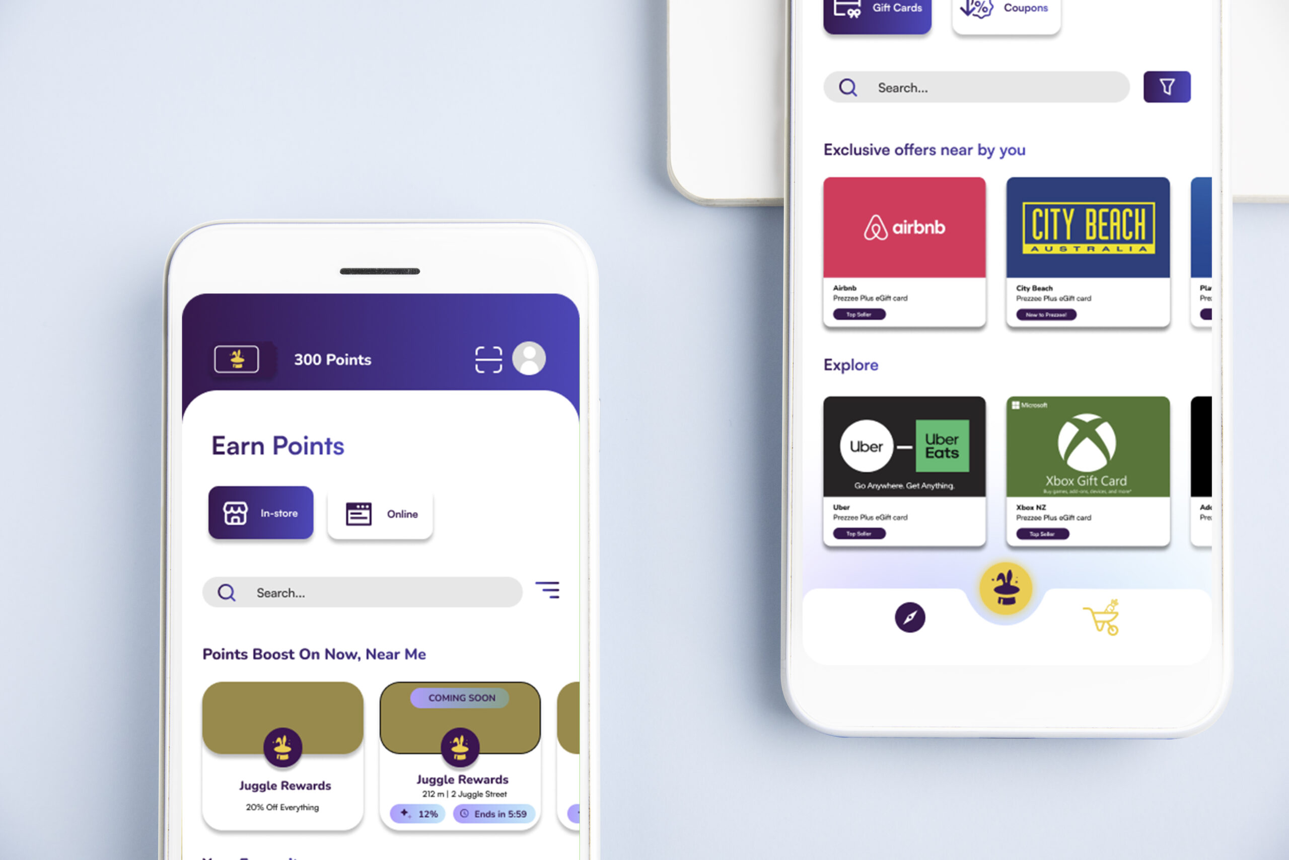 Premium mobile phone screen mockup template